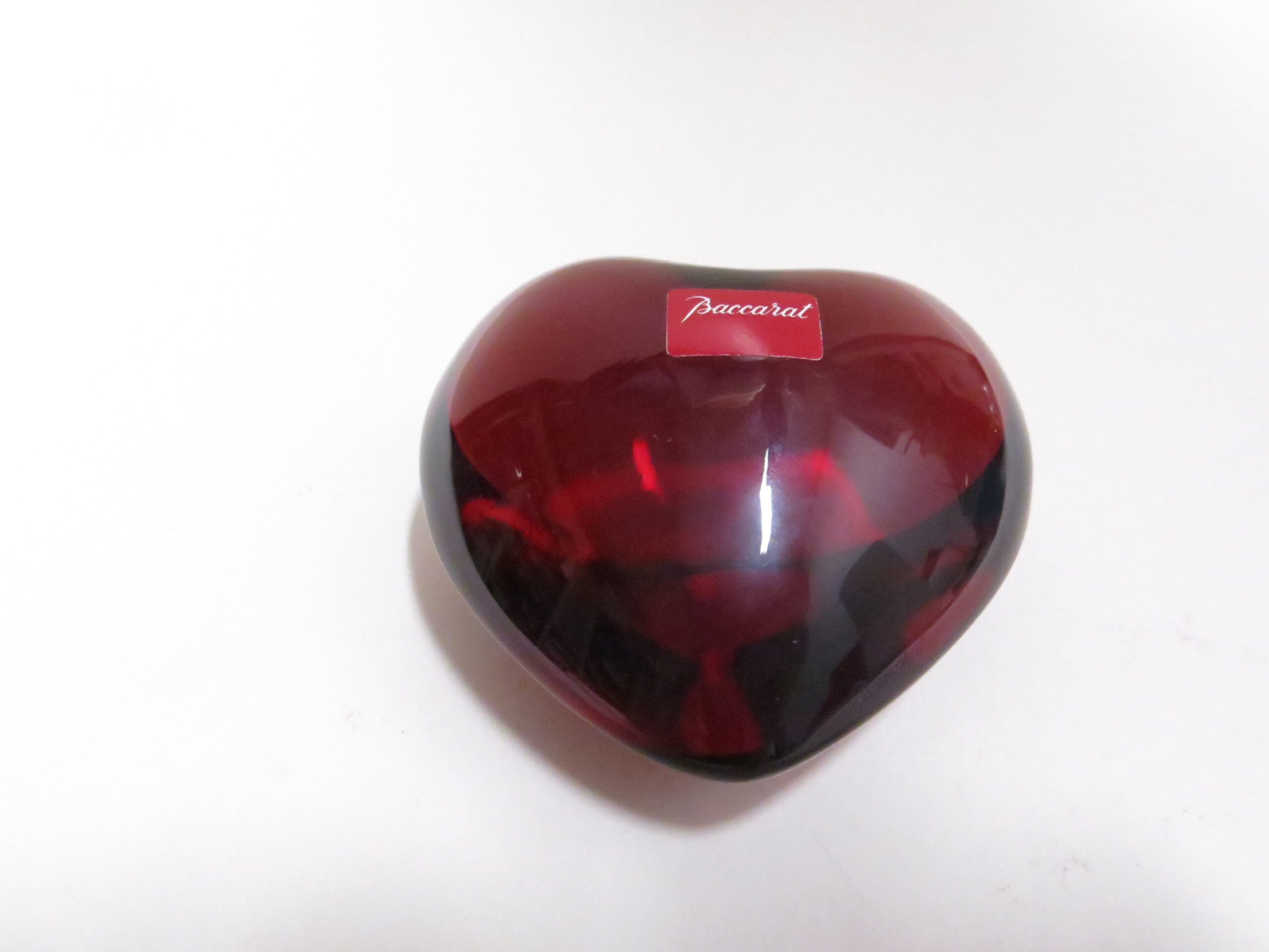 Baccarat Red Coeur Cupid Heart