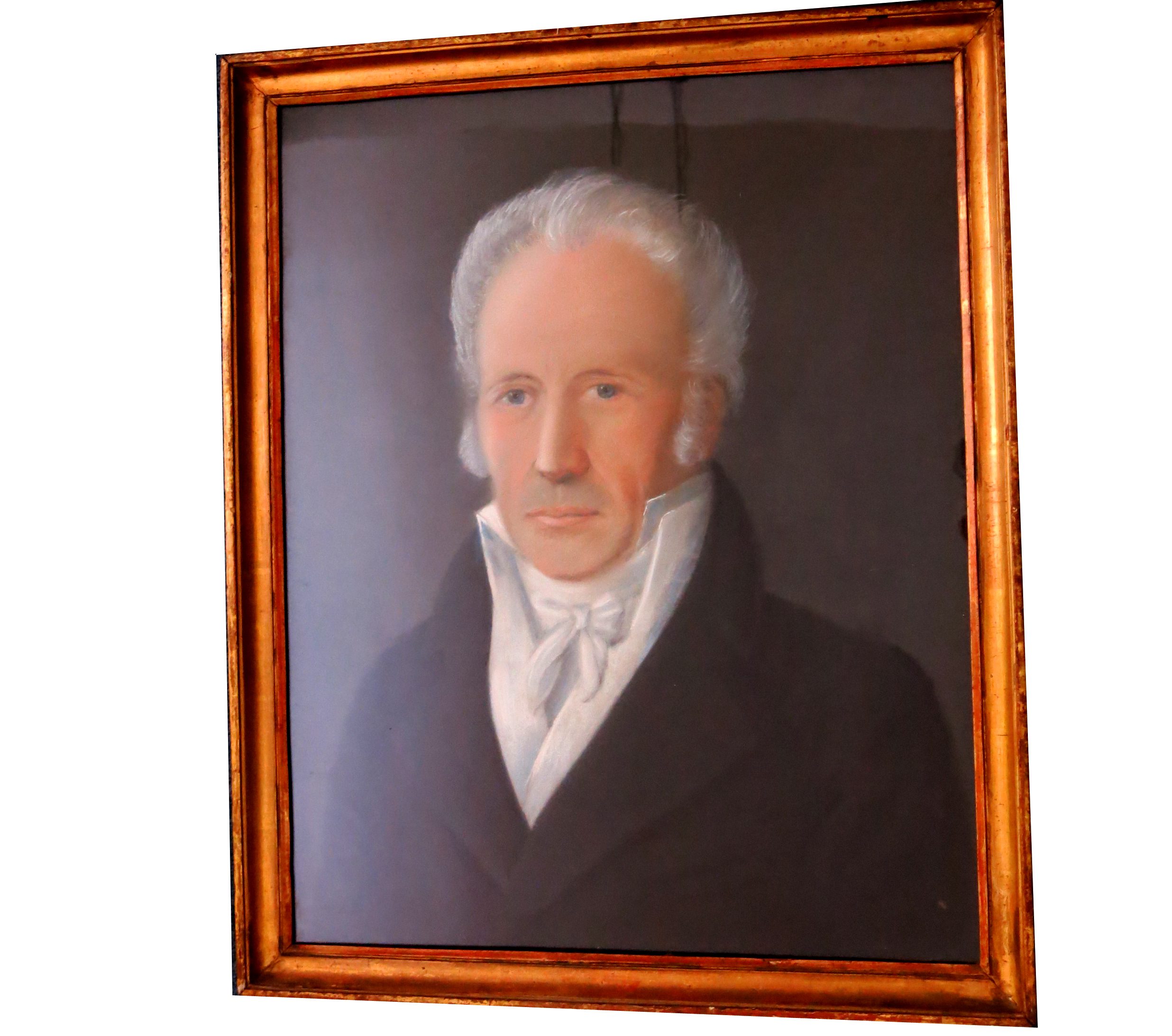 Pastel Portrait of A Gentleman French Romantic School Early 19th Century