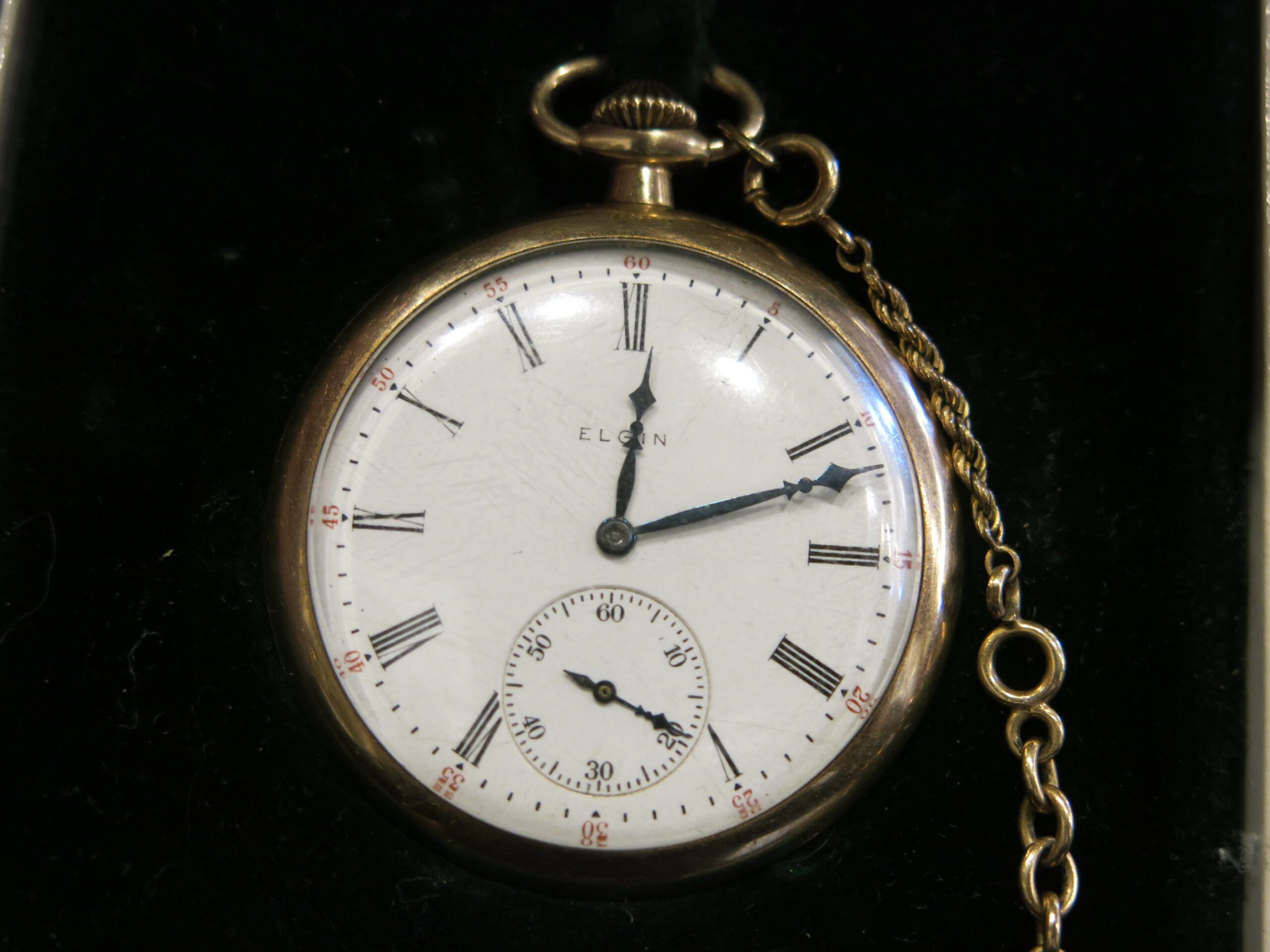 1923 Elgin 12s 15 J Model 3 Grade 315 Open Face Pocket Watch