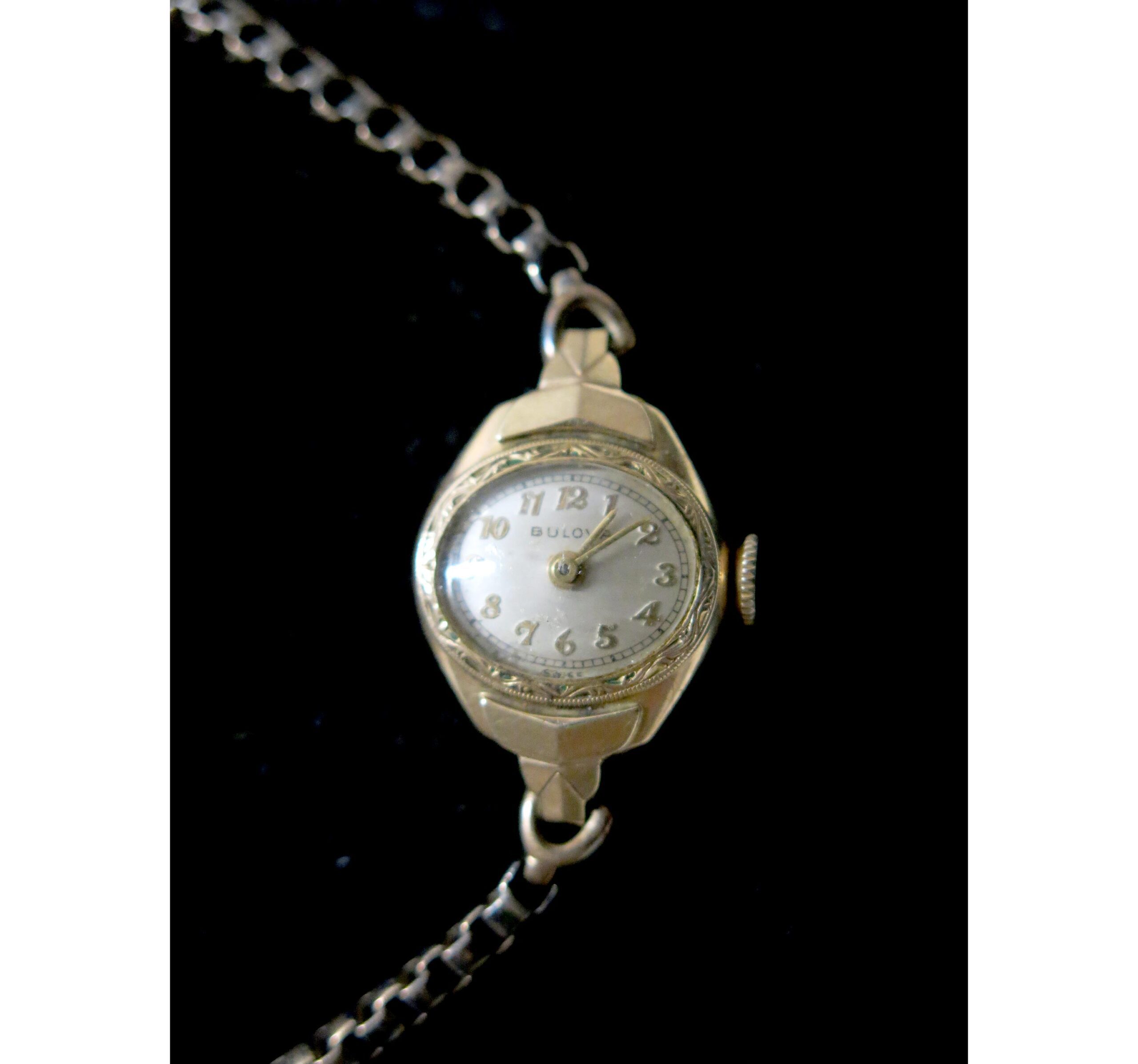 1942 Lady Bulova “Goddess of Time” Wrist Watch