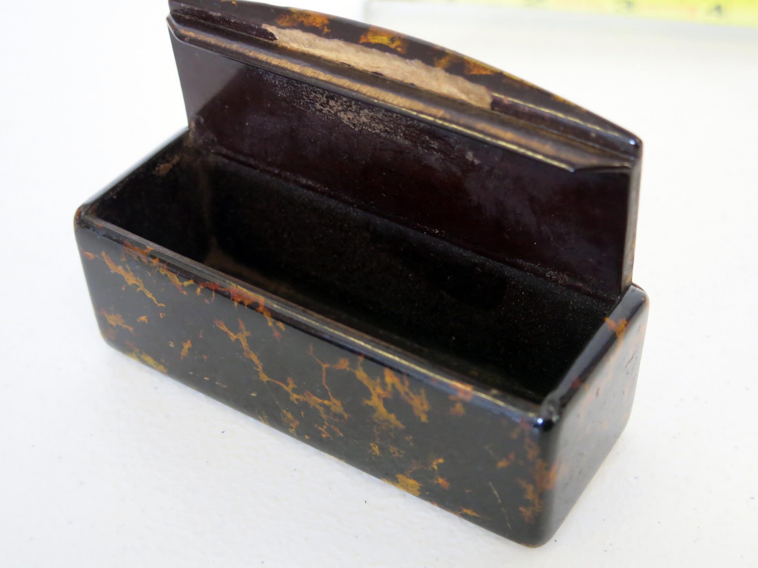 Victorian Tortoise Shell Snuff Box