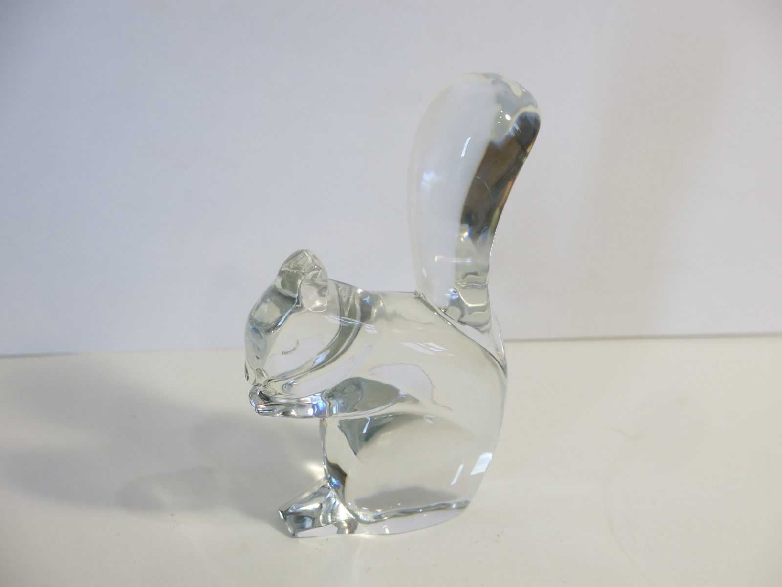 Baccarat Crystal Squirrel Figurine