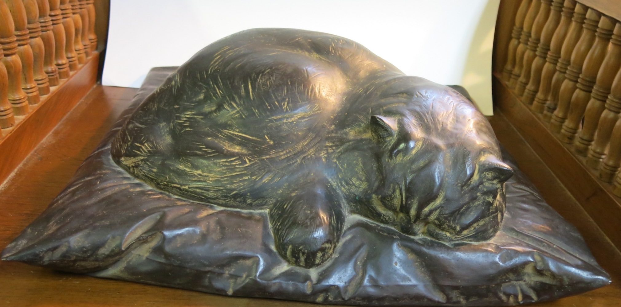 TJ Mabrey Sleeping Cat Signed Cast Bronze – 2 of 5